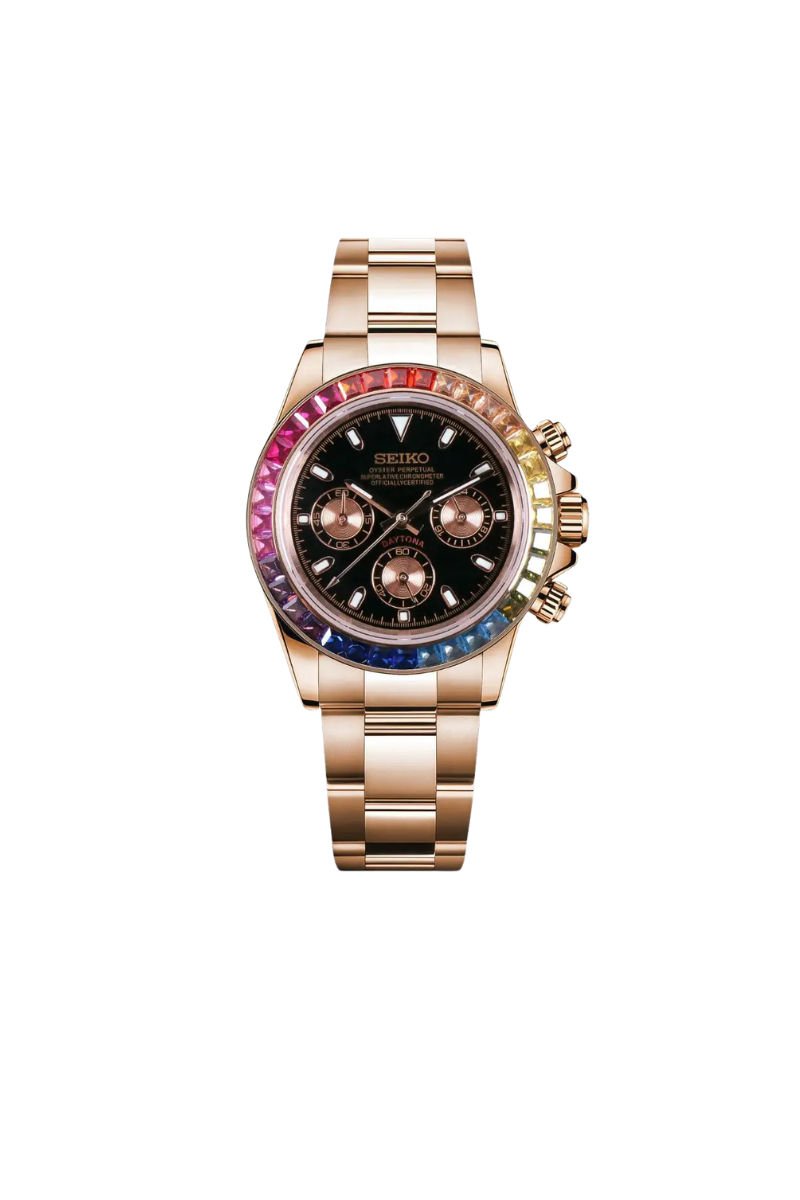 SEIKOTONA ROSEGOLD RAINBOW MEN'S WATCH
