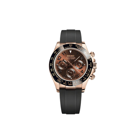 SEIKOTONA BRONZE (RUBBER STRAP) MEN'S WATCH