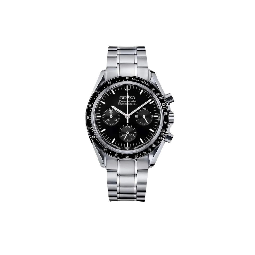 SEIKOSPEEDMASTER MOD BLACK DIAL