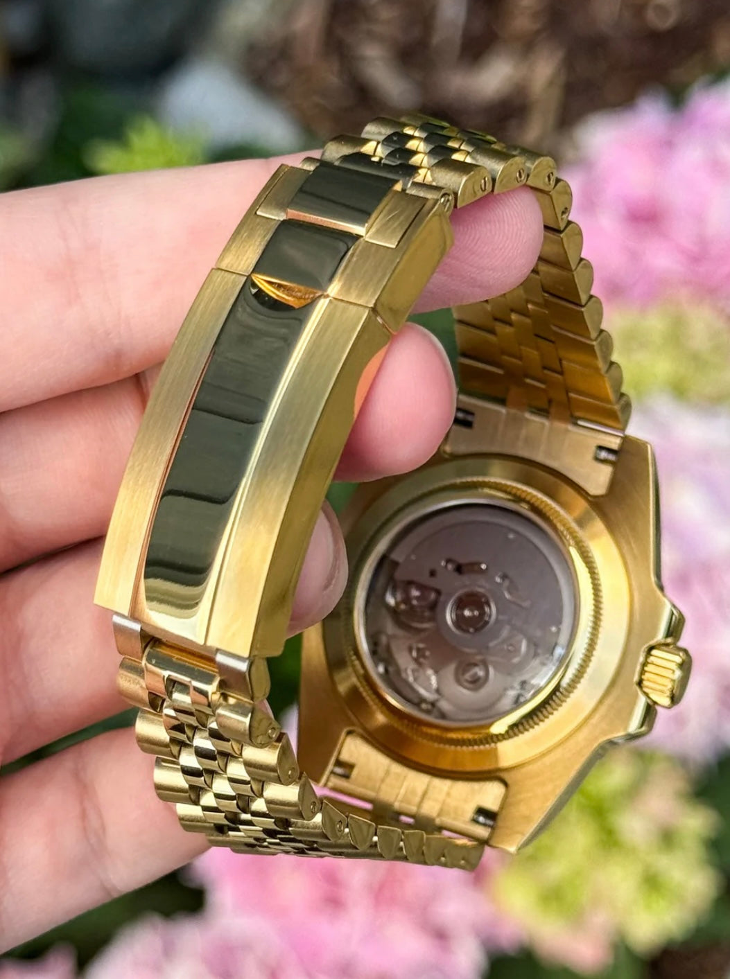 SEIKOGMT GOLDEN HOUR MEN'S MOD WATCH