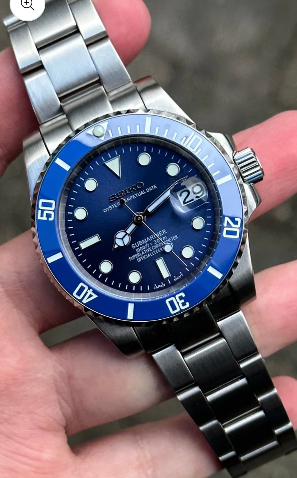 SEIKOMARINER MARINE MEN'S MOD WATCH
