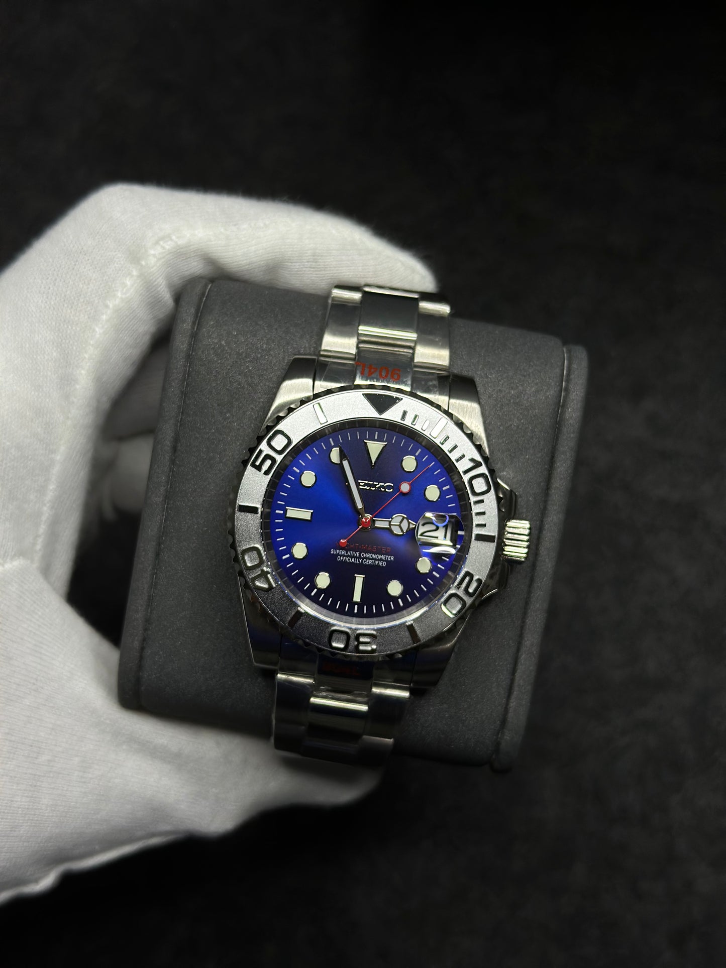 SEIKOYACHT NAVY MEN'S WATCH