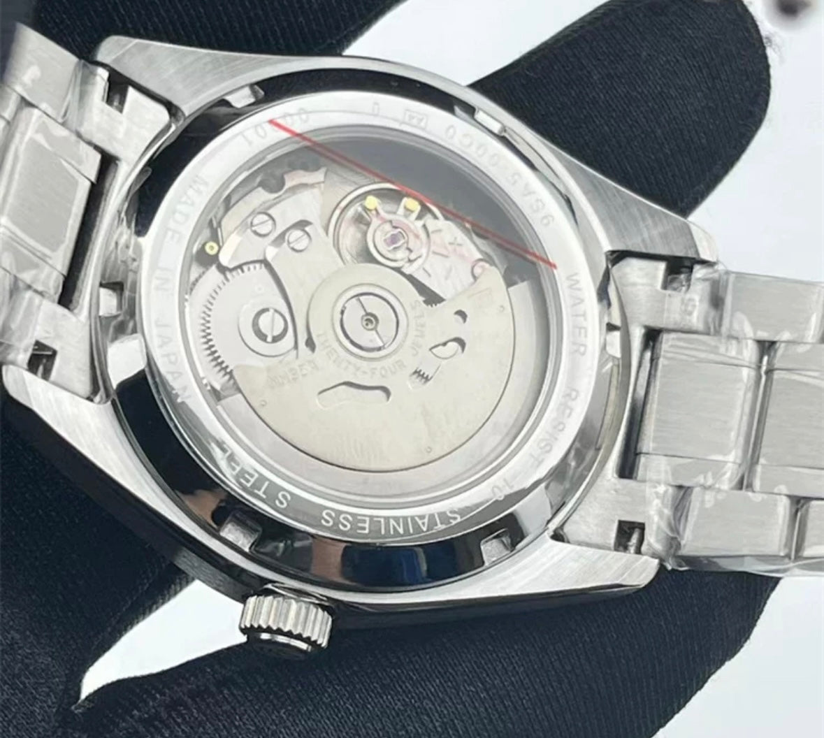 G'SEIKO MOD BIRCH GREEN DIAL MENS WATCH