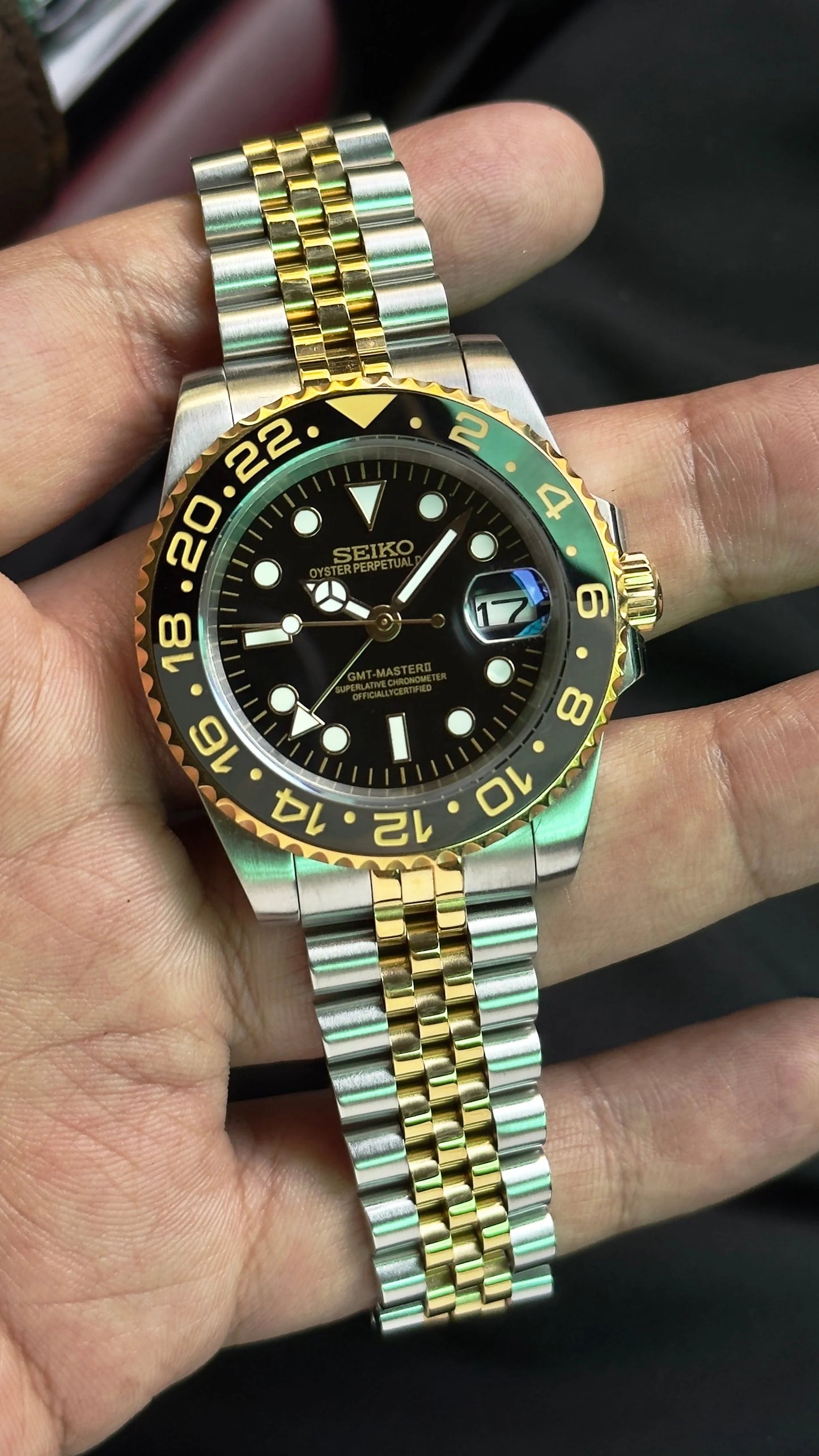 SEIKOGMT ZOMBIE MEN'S MOD WATCH