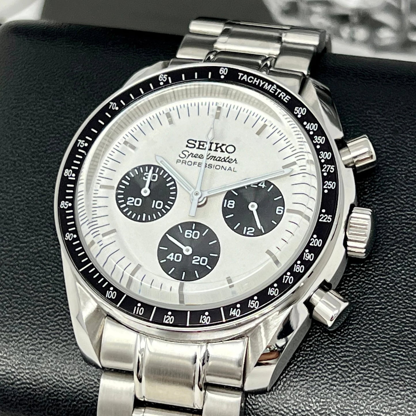 SEIKOSPEEDMASTER MOD WHITE DIAL