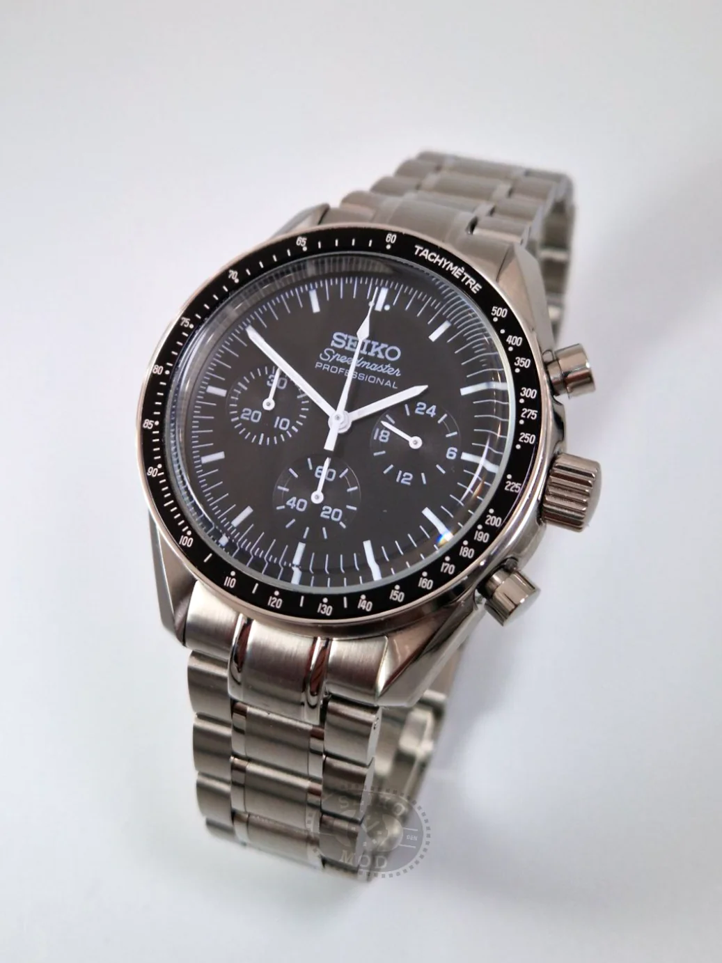 SEIKOSPEEDMASTER MOD BLACK DIAL