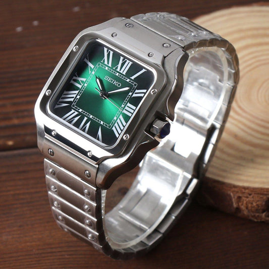 SeikoSantos Green Dial Mod